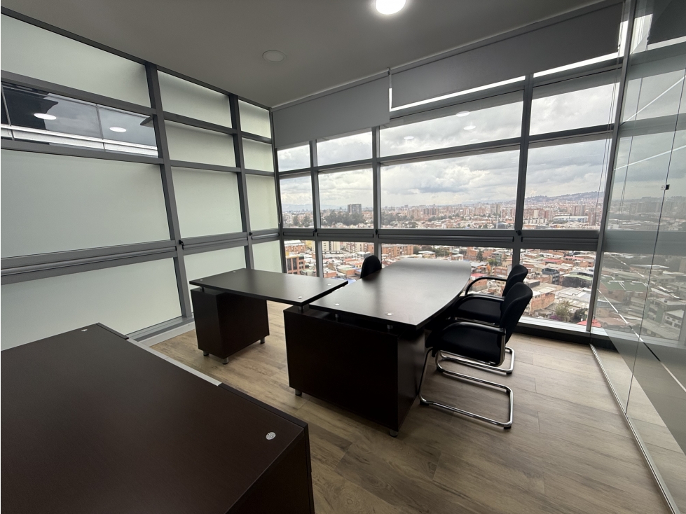 Oficina en Venta North Point Piso 14 Amoblada 121 m² 2 Parqueaderos - 1