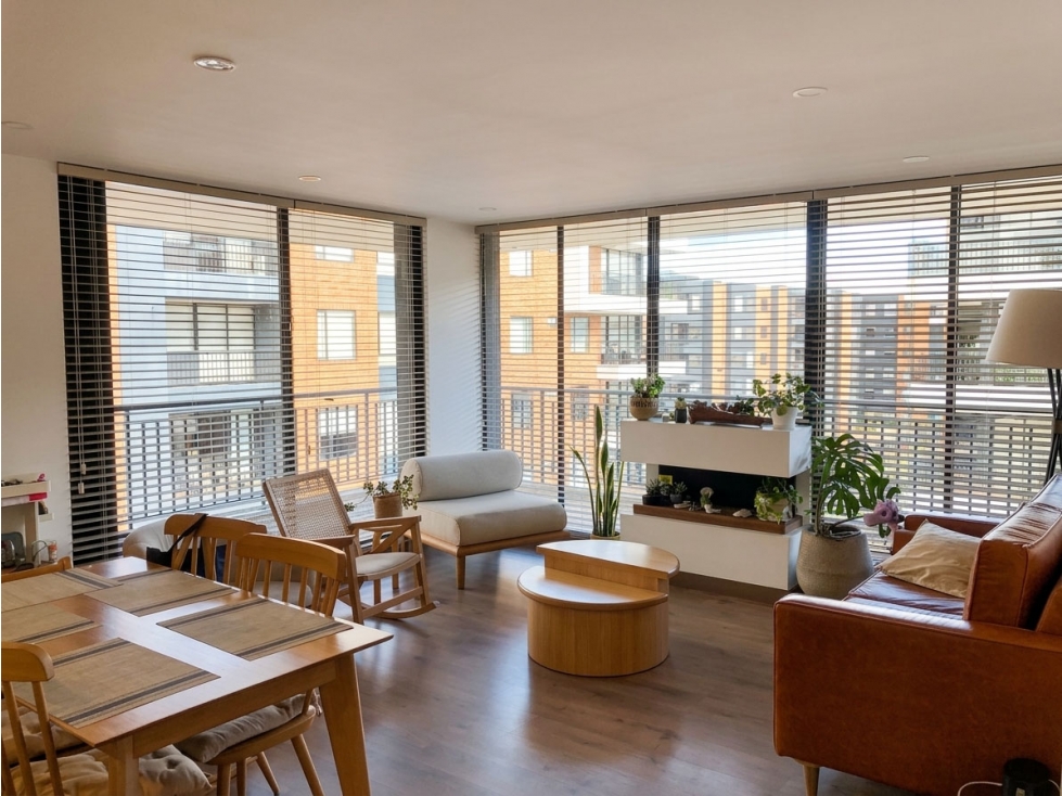 Apto Esquinero 122 m² en Milla de Oro, Bosque Sabana 3 Alcobas