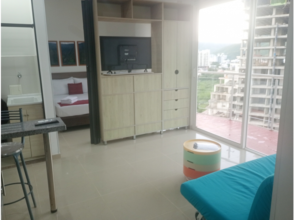 VENTA APTOESTUDIO AMOBLADO TURÍSTICO SALGUERO EN SANTA MARTA — foto 4