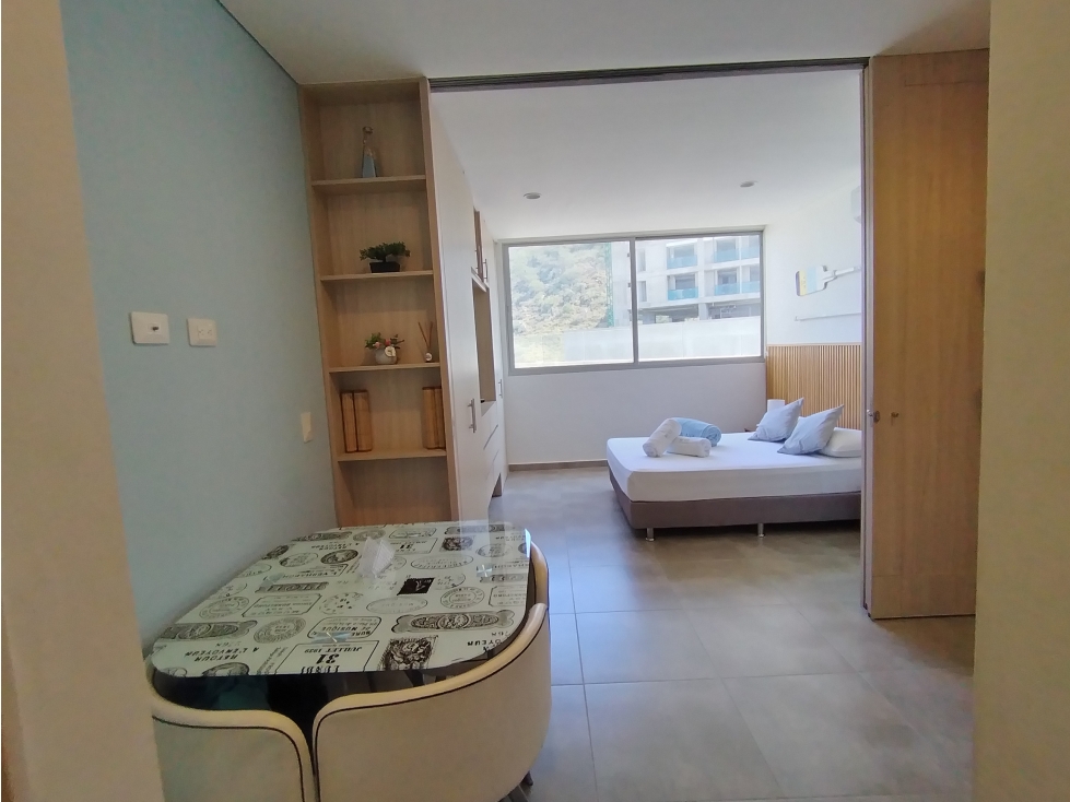 VENTA Y ARRIENDO APTOESTUDIO AMOBLADO EN SANTA MARTA — foto 5