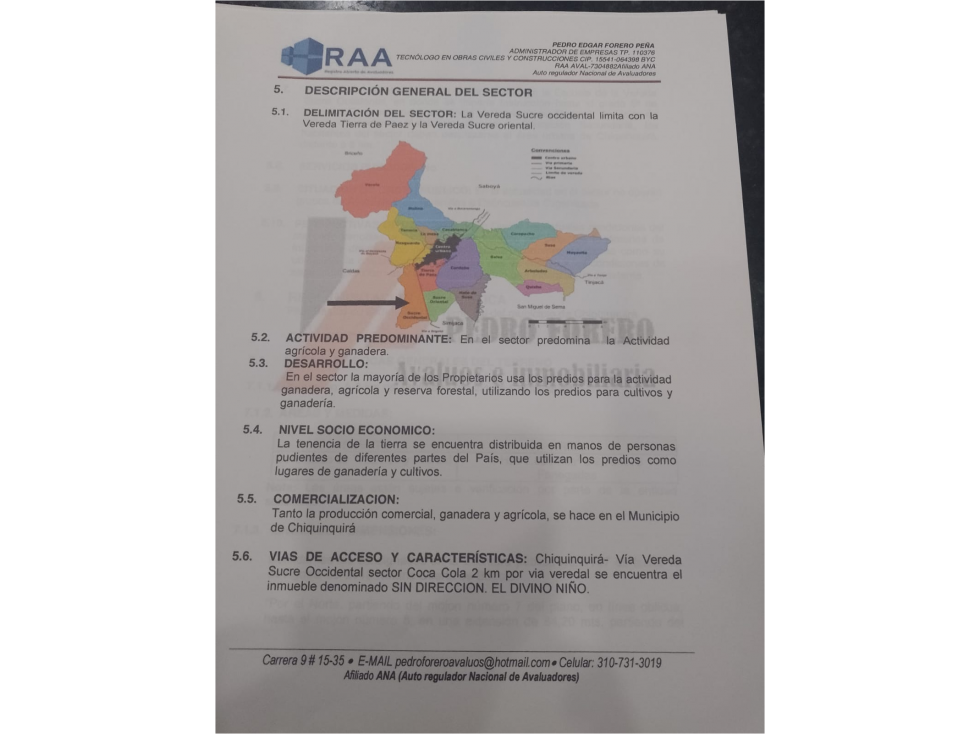 VENTA LOTE TERRENO EN CHIQUINQUIRA ,BOYACA - 2