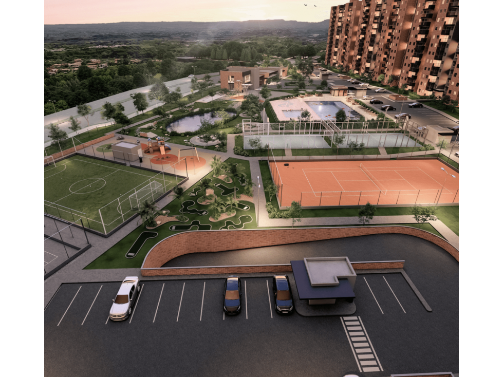 Remate apartamento en Montevedra Cerritos 72m2 — foto 3
