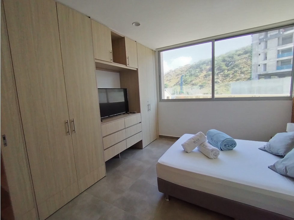 VENTA Y ARRIENDO APTOESTUDIO AMOBLADO EN SANTA MARTA — foto 2