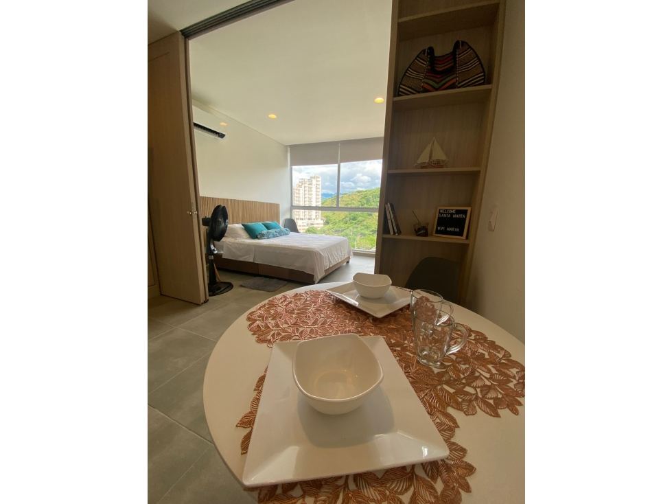 VENTA Y ARRIENDO APTOESTUDIO AMOBLADO TURÍSTICO EN SANTA MARTA — foto 3