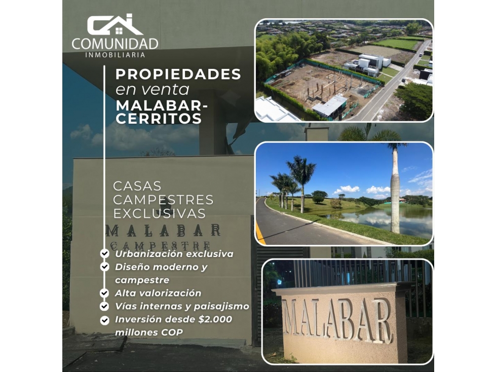 Se Vende Casa en Malabar