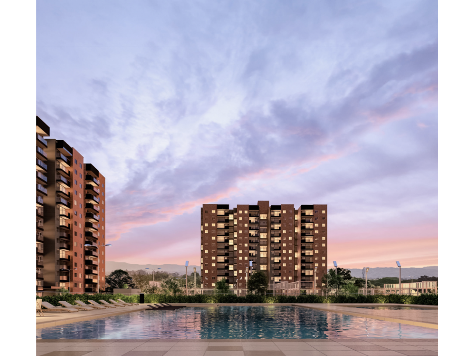 Remate apartamento en Montevedra Cerritos 72m2
