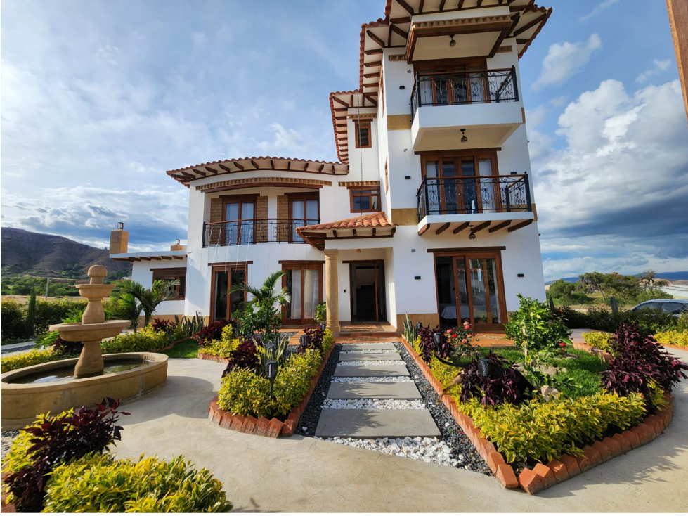 Hermosa Casa Urbana en Sáchica Boyacá