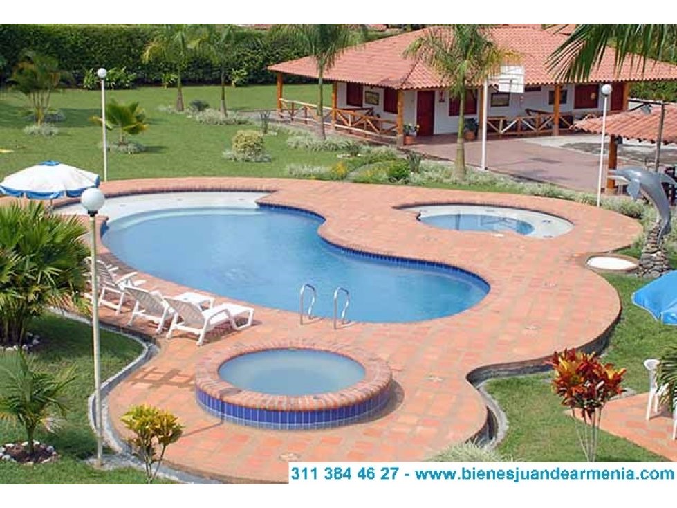 VENTA DE FINCA HOTEL EN TEBAIDA KM 1 VÍA AL VALLE - 1