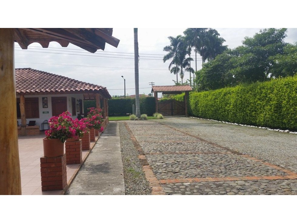 VENTA DE FINCA HOTEL EN TEBAIDA KM 1 VÍA AL VALLE - 2