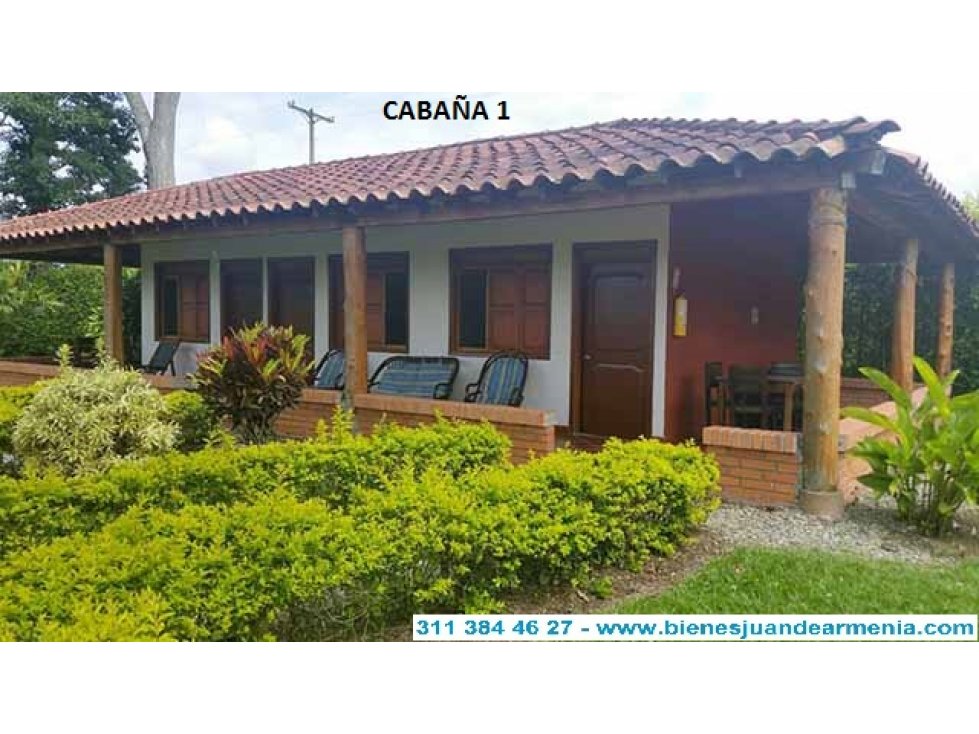 VENTA DE FINCA HOTEL EN TEBAIDA KM 1 VÍA AL VALLE - 3
