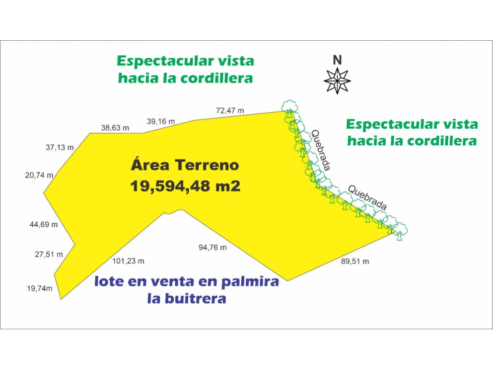 LOTE CAMPESTRE EN VENTA PALMIRA LA BUITRERA — foto 4