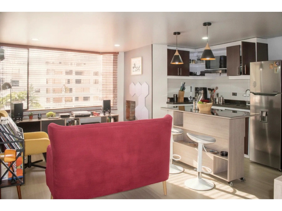 Se arrienda apartamento 45m 2 Sánta Bárbara, Bogotá