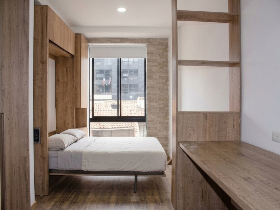 Se arrienda apartaestudio 17 m2 Santa Bárbara, Bogotá — foto 3