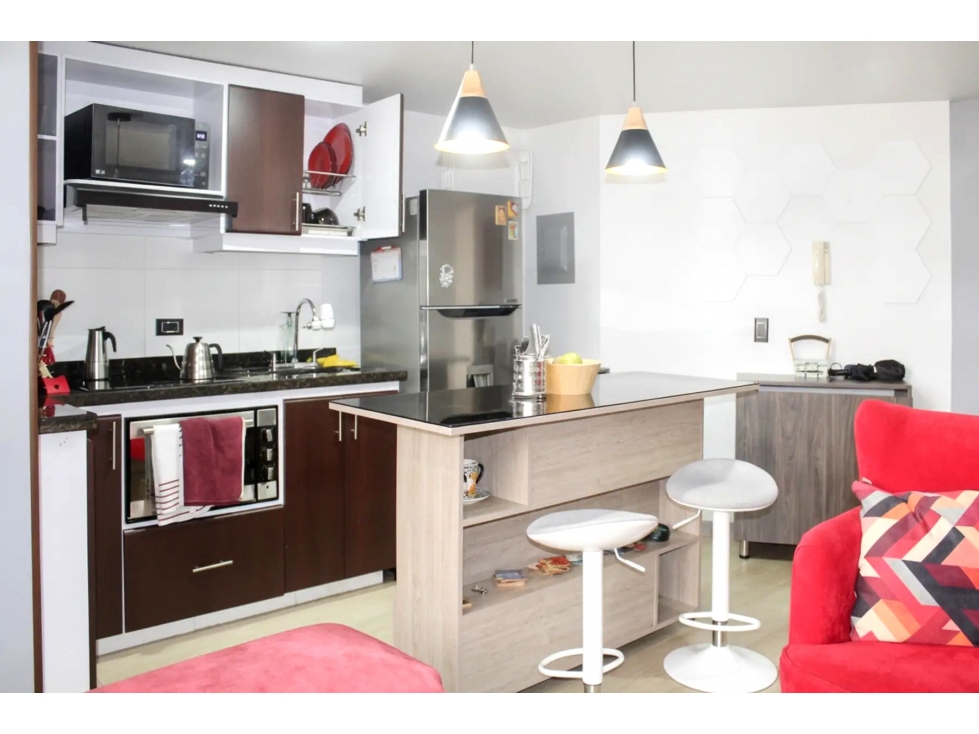 Se arrienda apartamento 45m 2 Sánta Bárbara, Bogotá — foto 4