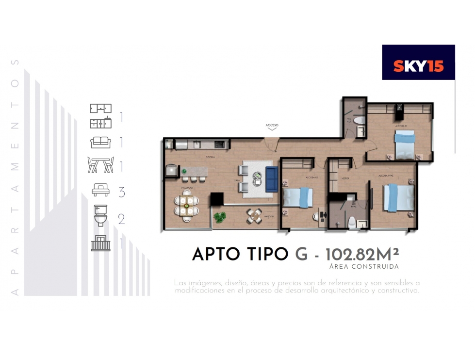 se vende Apartamentos Norte Castellana, Armenia Quindio — foto 2