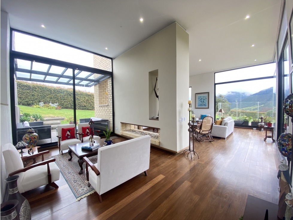 CASA EN LA CALERA, CON VISTA VERDE , TRANQUILIDAD Y ARMONÍA. — foto 4