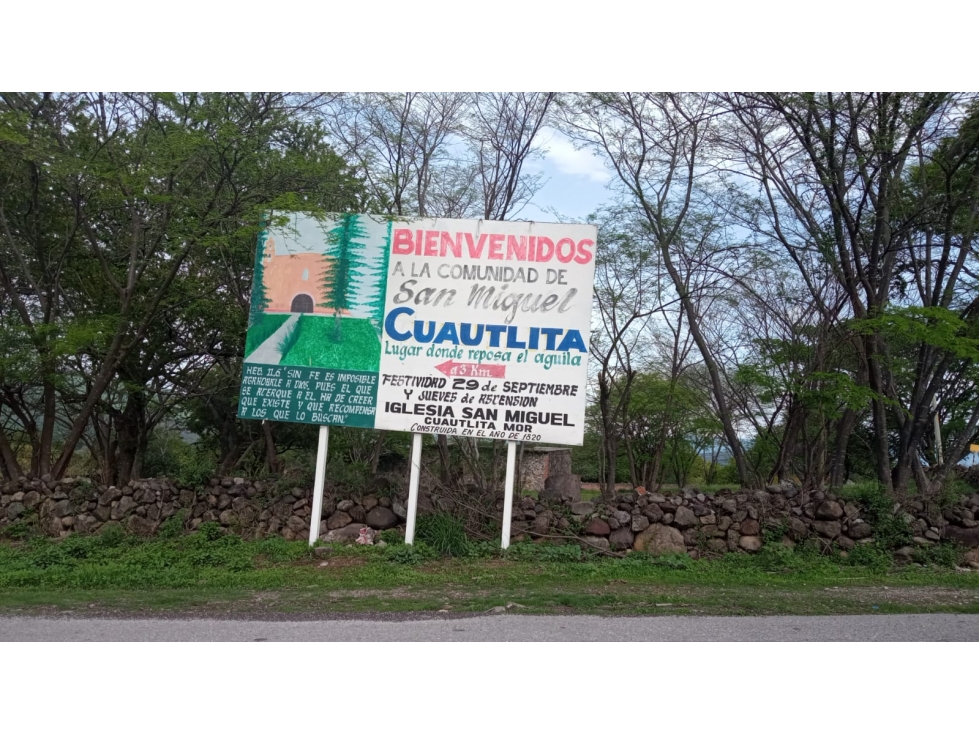 VENTA DE TERRENO CON ESCRITURAS Y APANCLE DE RIEGO EN CUAUTLITA - 1