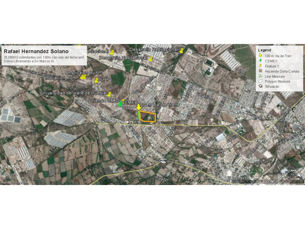 Terreno sobre Libramiento a San Marcos 35000m2 - 4