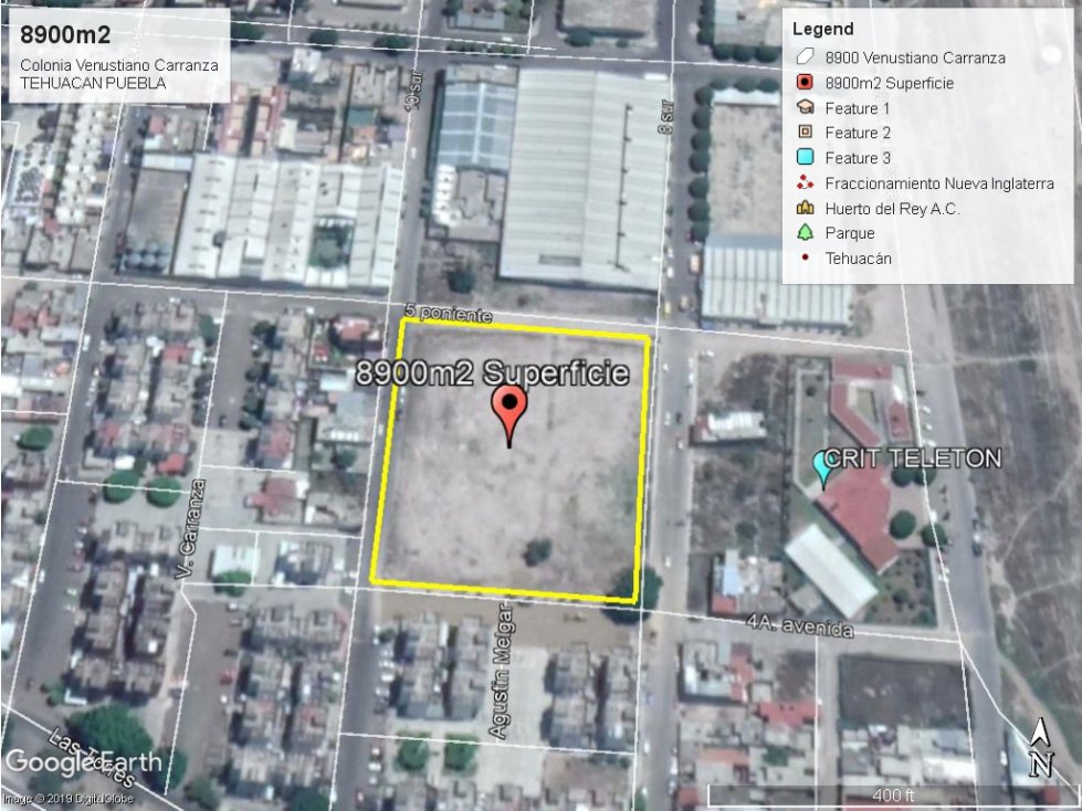 Terreno de 8900 m2 en Colonia Venustiano Carranza - 4