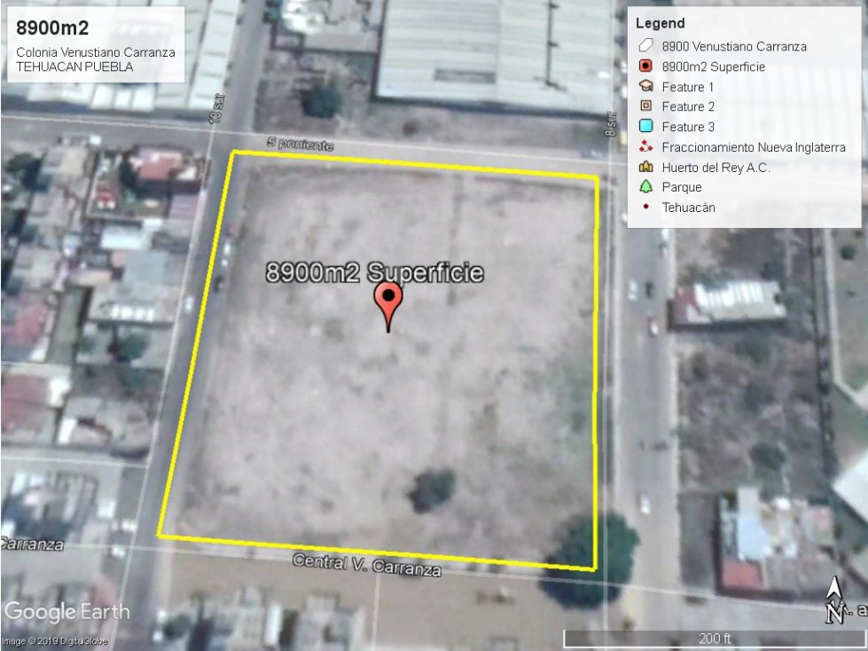 Terreno de 8900 m2 en Colonia Venustiano Carranza - 5