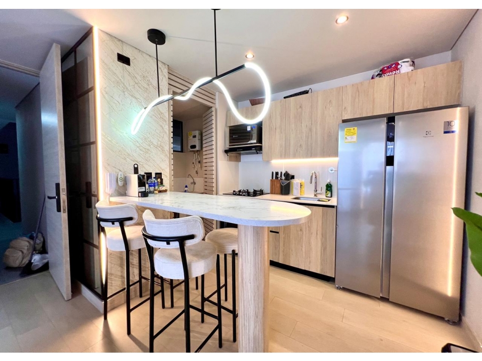 APARTAMENTO EN VENTA EL POBLADO 62 M2