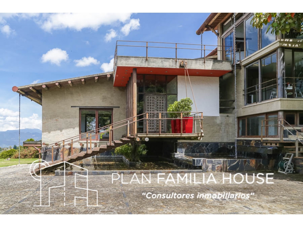 Grandiosa casa Campestre con vista a la sabana de Chía en venta. — foto 5