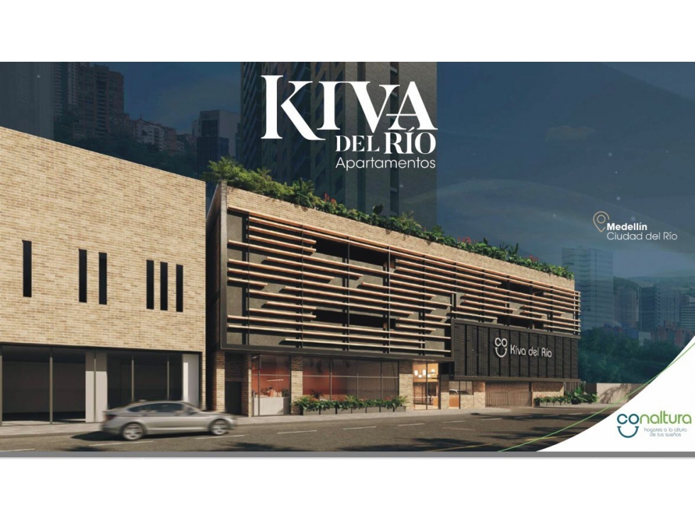 APARTAMENTO EN VENTA - CIUDAD DEL RÍO - MEDELLIN