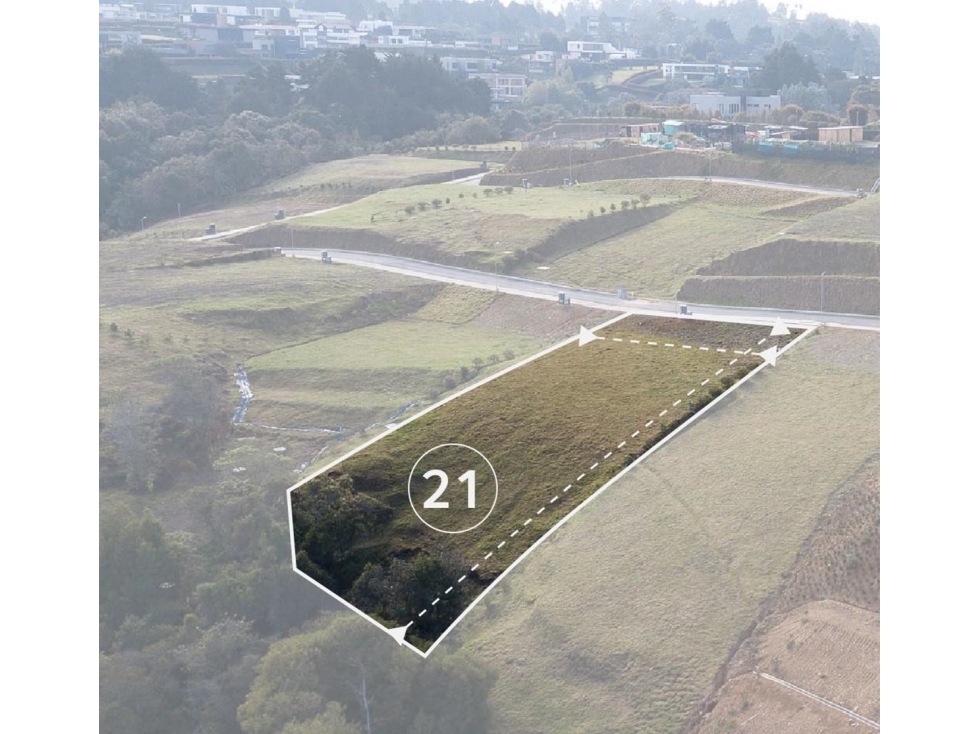 lote en venta envigado Alto de Palmas viariante aeropuerto l21 — foto 5