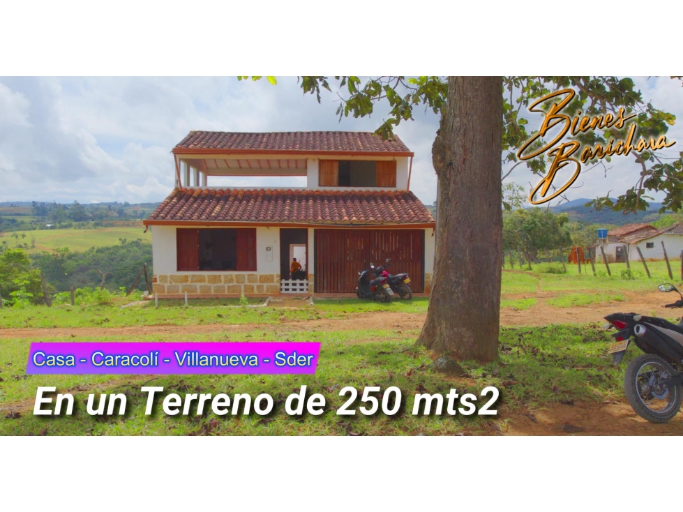 Vendo Casa Villanueva Sector la Ceiba caracoli