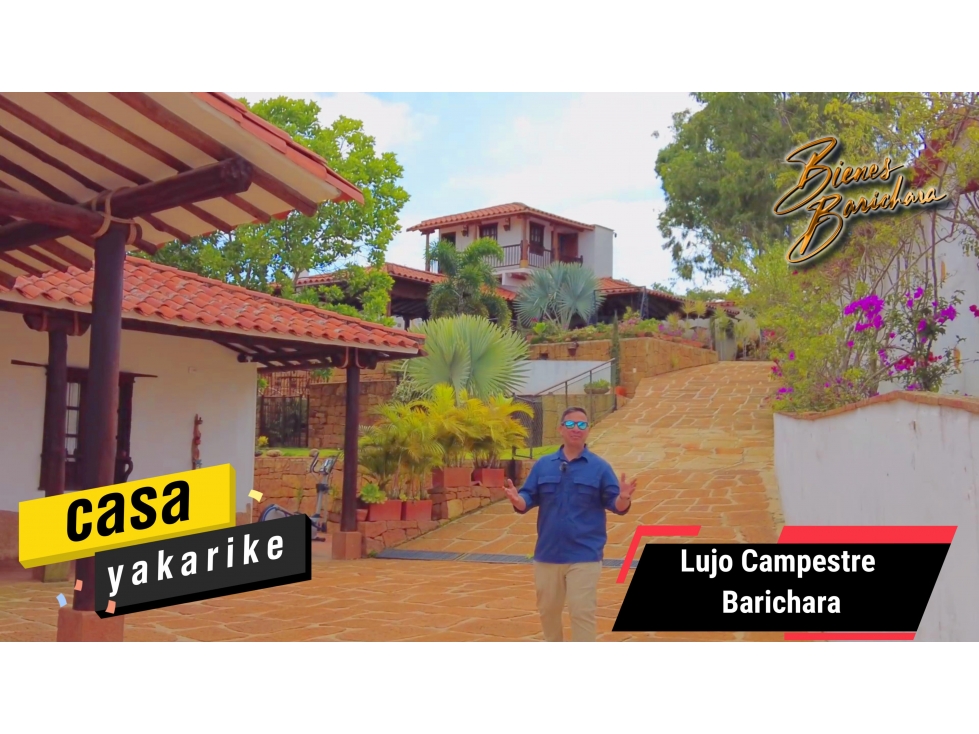 Vendo Casa Campestre Barichara Vereda Caraquitas Casa Yakarike - 1