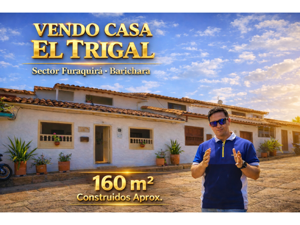 Vendo Casa Barichara Sector Furaquira Casa El Trigal - 1