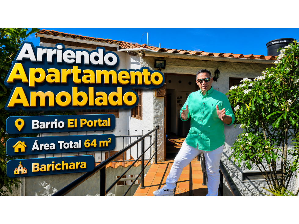Arriendo Apartamento Barichara Sector el portal Casa donato