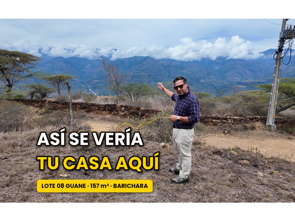 Vendo Lote Centro Poblado Guane / barichara Lote 8 mirador Guane - 1
