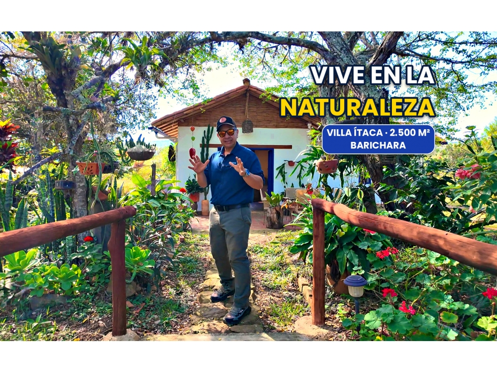 Vendo Casa Campestre Barichara Vda. Llano Villa Itaca - 1