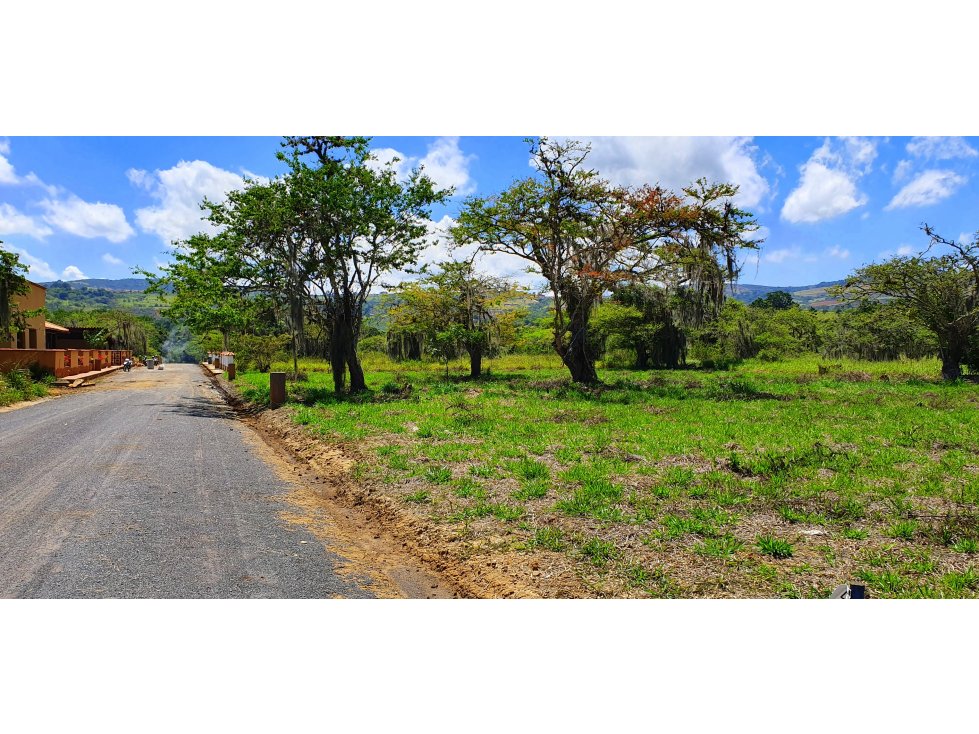 Vendo Parcela Barichara Vereda Lano Condominio La Pradera Lote 8: - 1