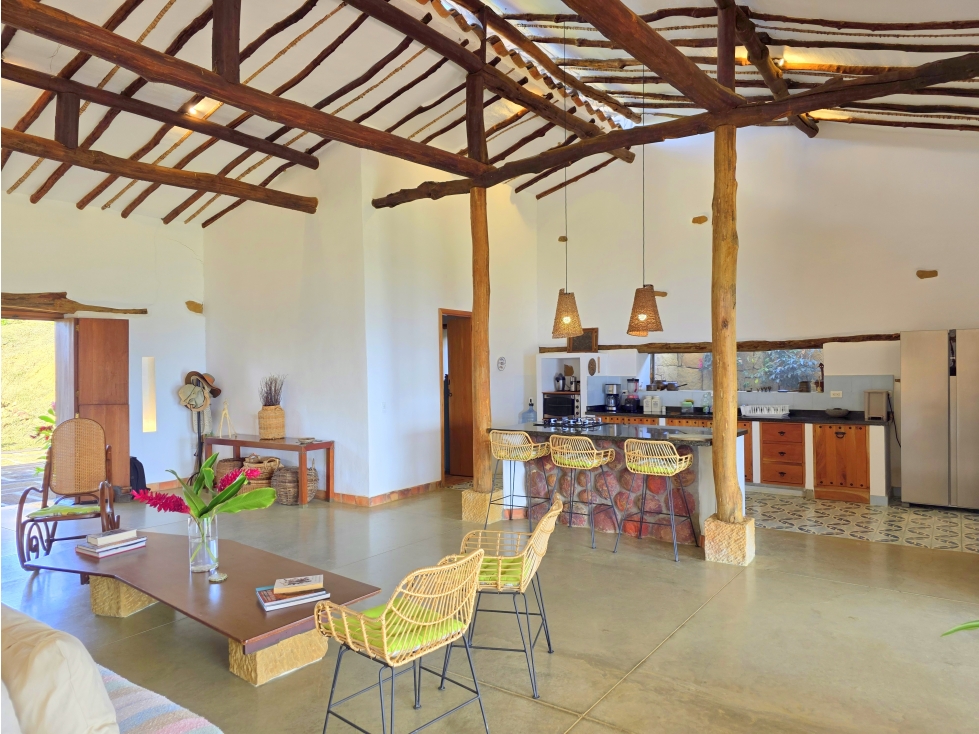 Vendo Casa Campestre Barichara Vda. Pino Loft Toca - 3