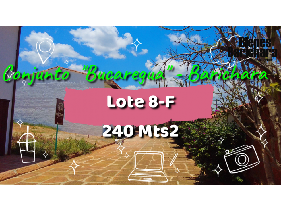 Vendo Lote Barichara Sector bagari 8F Bucaregua - 2