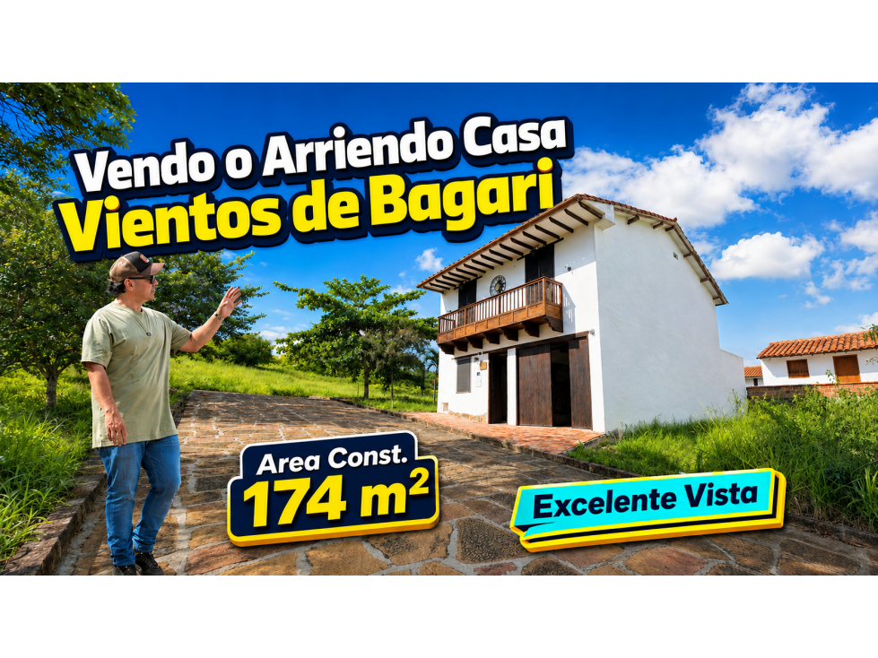 Vendo Rento Casa Barichara Sector Bagari Casa Vientos de Barichara