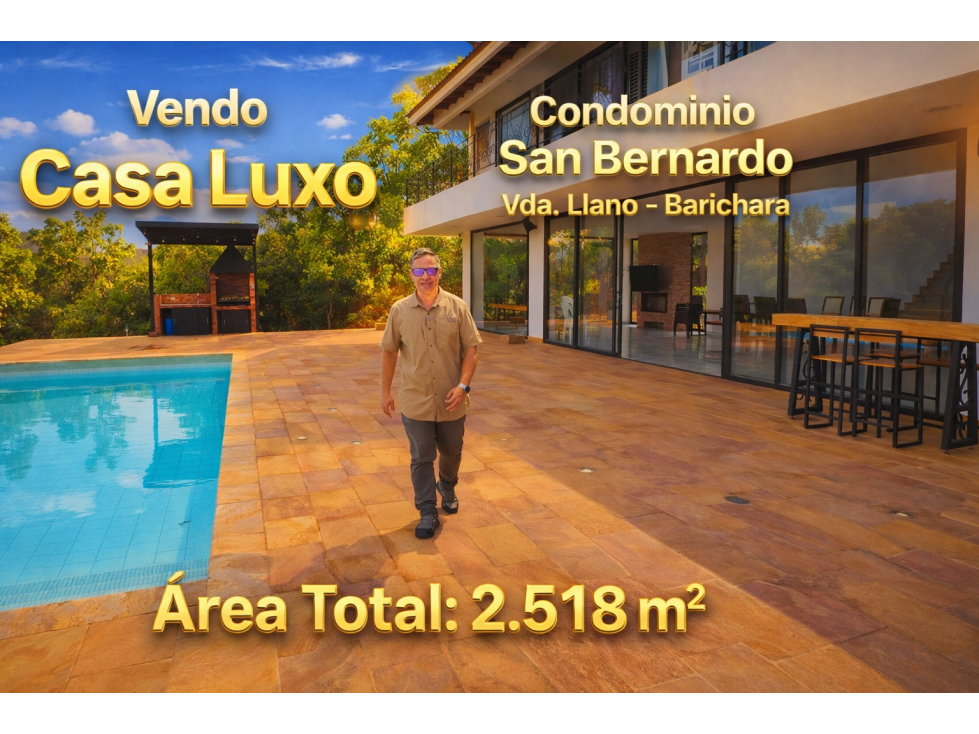 Vendo Casa Campestre Barichara Vereda Llano Casa Luxo - 1