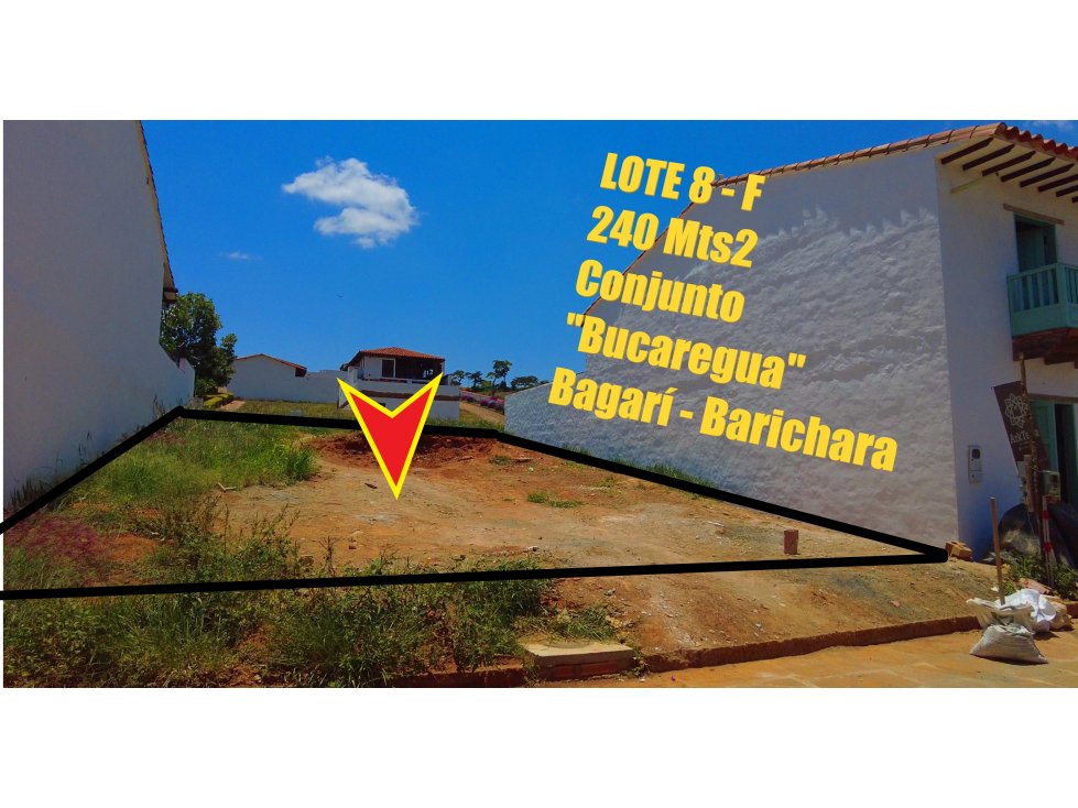 Vendo Lote Barichara Sector bagari 8F Bucaregua - 5