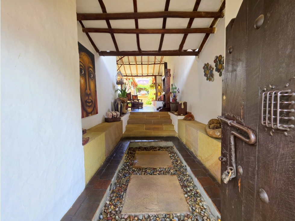 Vendo Casa Barichara sector Santa Barbara Casa Tierra Arte — foto 5