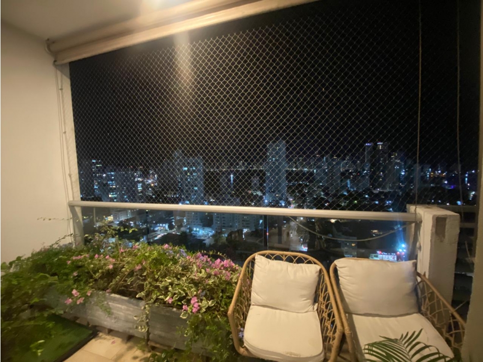 APARTAMENTO PARA ARRIENDO AMOBLADO EN MANGA CARTAGENA