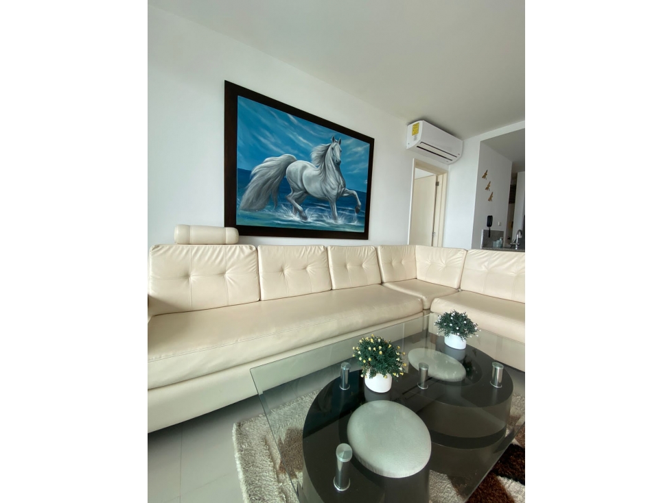 APARTAMENTO AMOBLADO EN VENTA, LA BOQUILLA - CARTAGENA — foto 4