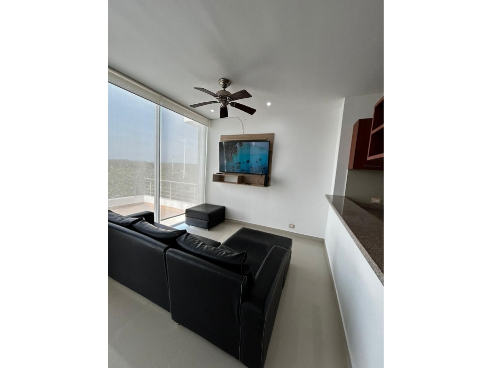 APARTAMENTO AMOBLADO EN ARRIENDO ZONA NORTE - CARTAGENA — foto 2