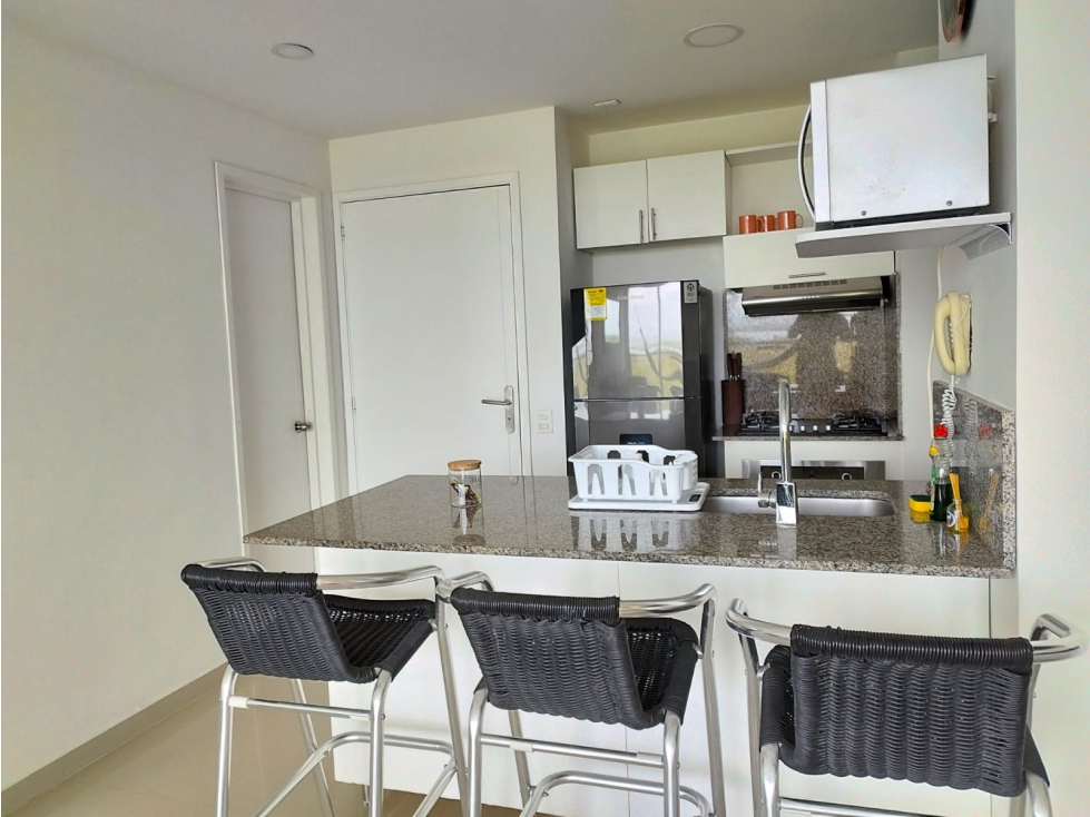 APARTAMENTO AMOBLADO EN VENTA ZONA NORTE - CARTAGENA — foto 2