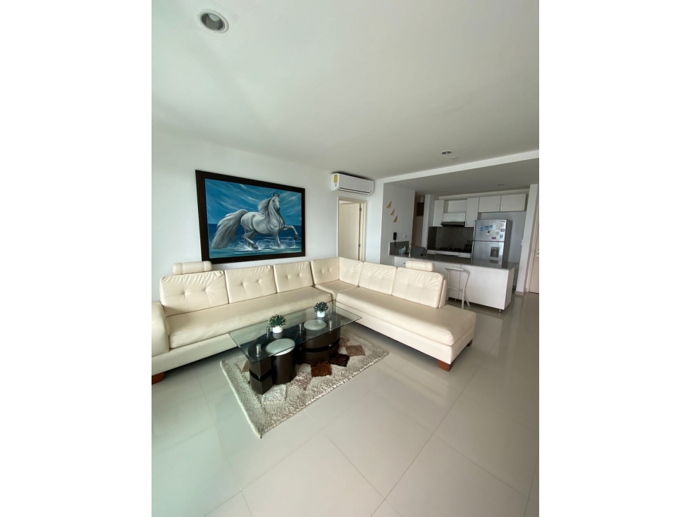 APARTAMENTO AMOBLADO EN VENTA, LA BOQUILLA - CARTAGENA — foto 2