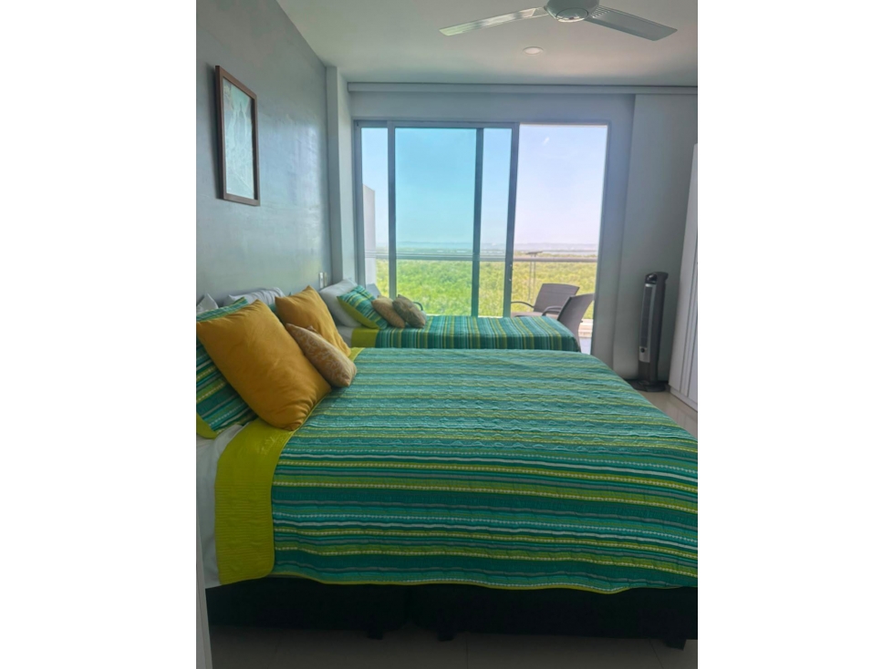 ARRIENDO APARTAMENTO AMOBLADO LA BOQUILLA - MORROS CARTAGENA