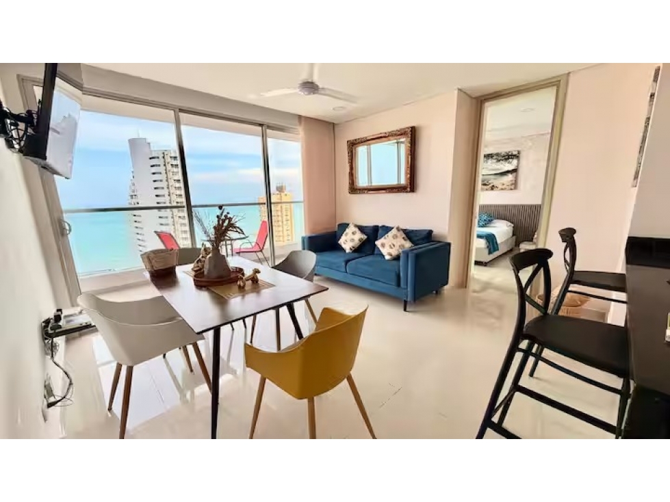 EN ARRIENDO APARTAMENTO AMOBLADO EN MARBELLA - CARTAGENA