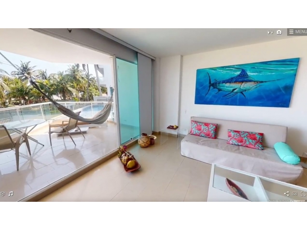 ARRIENDO APARTAMENTO AMOBLADO - LA BOQUILLA -MORROS- CARTAGENA — foto 2