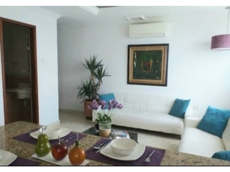 APARTAMENTO AMOBLADO EN VENTA EL LAGUITO - CARTAGENA